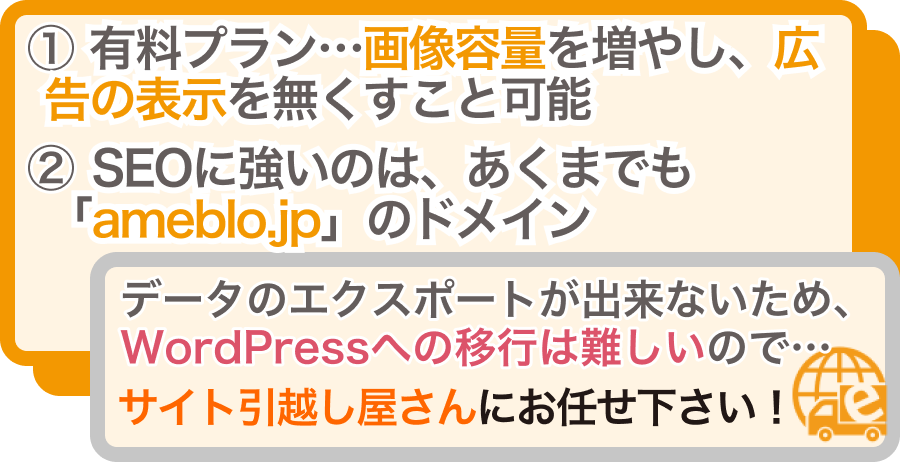 アメブロの機能やSEOの詳細