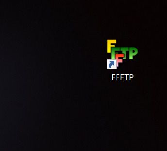 FFFTPのショートカットアイコン